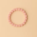 Pink Rose quartz bracelet with certificate