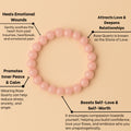 Rose quartz bracelet