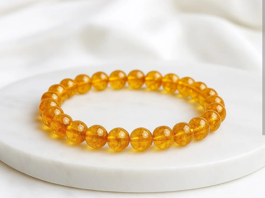 Natural Citrine Premium Bracelet (Non Heated)