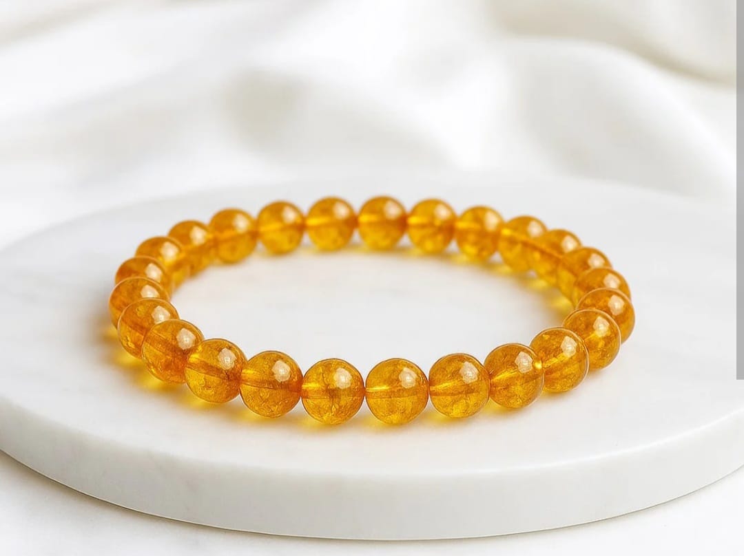 Natural Citrine Premium Bracelet (Non Heated)