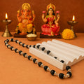 karungali mala with silver cap