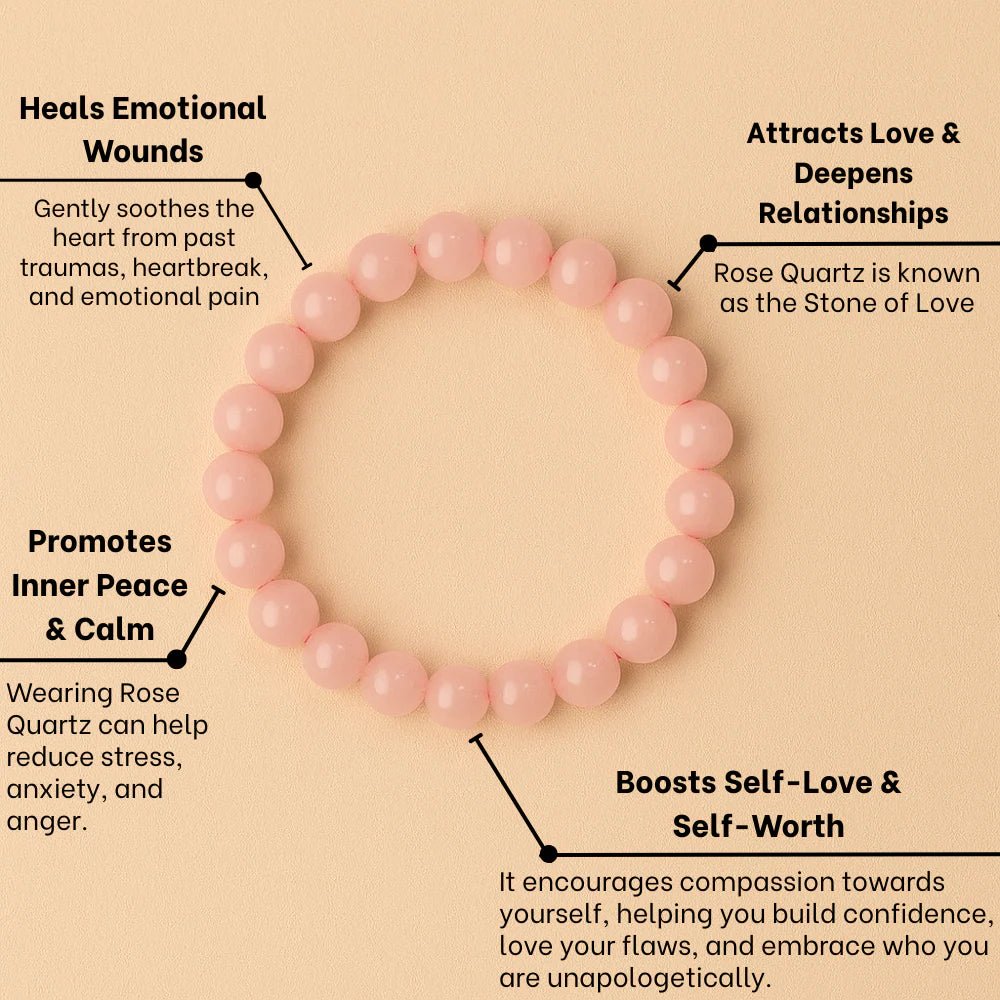 Rose quartz bracelet - My Store