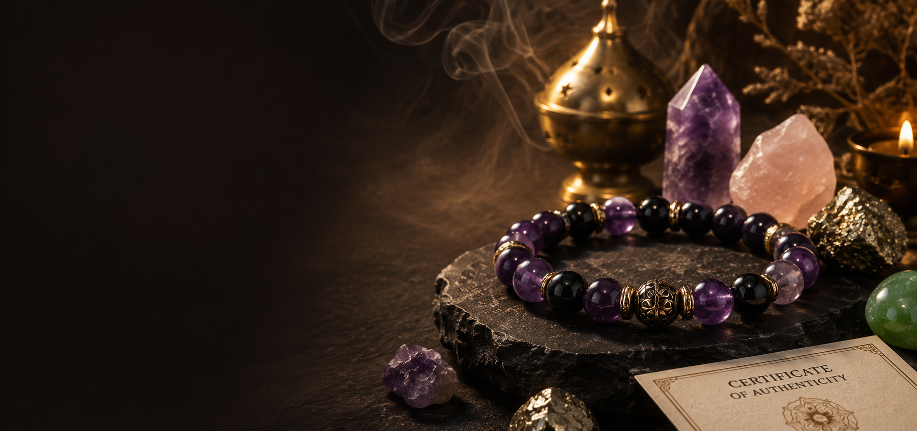 Stones with purpose.
Certified to be real.